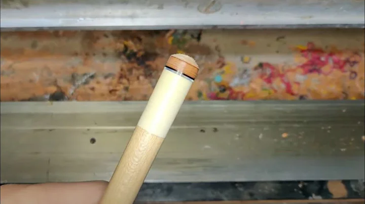 Installing a Kamui Clear Original pool cue tip