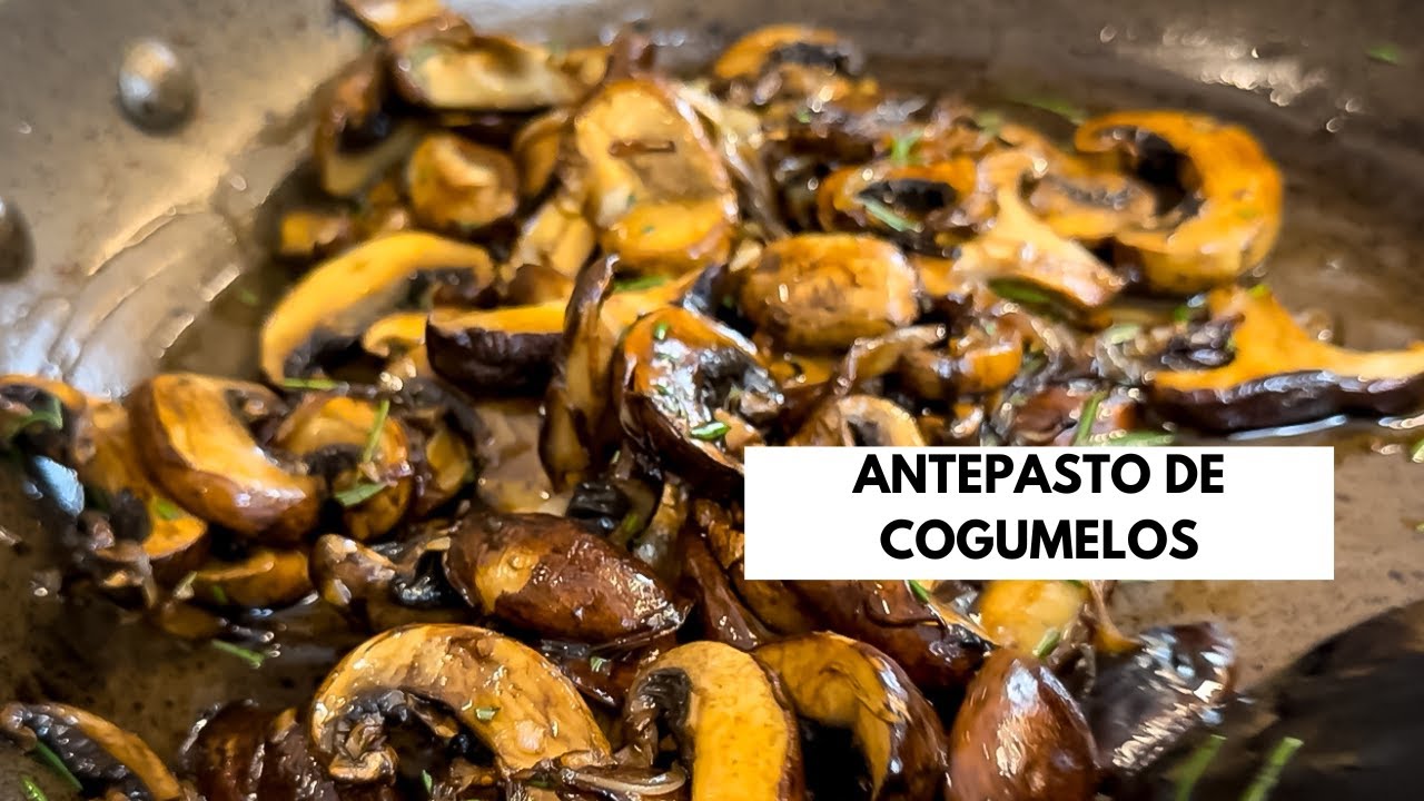 ANTEPASTO DE COGUMELOS DIVINO - RECEITA