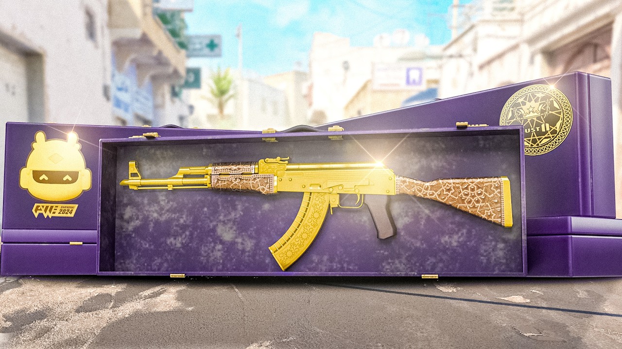Abri Caixas no CS2 Atrás da AK do Donk