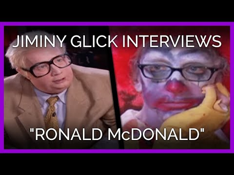 Jiminy Glick Interviews "Ronald McDonald"