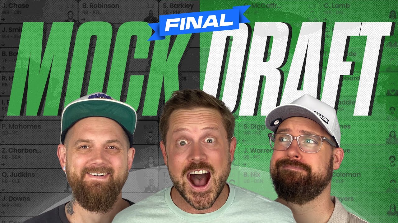 FINAL MOCK DRAFT! | Fantasy Football 2025 - Ep. 1793