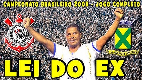 Santo André x Corinthians - Campeonato Brasileiro 2008 - Jogo Completo