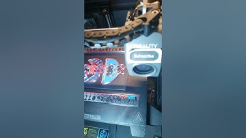 Creality K1 3DCre8r Multicolor Logo 3D Print Using Visual Printing Layer Number Indicator Gauge Tool