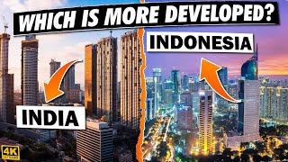 Indonesia Developing Faster Than India ! Indonesia vs India : Which country is more developed ?