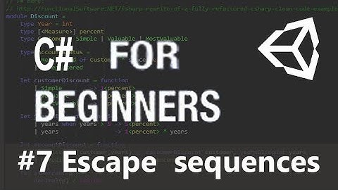 escape sequences in C #( Hindi) |C Sharp Escape Sequence Tutorials in Hindi by Logical Programmer