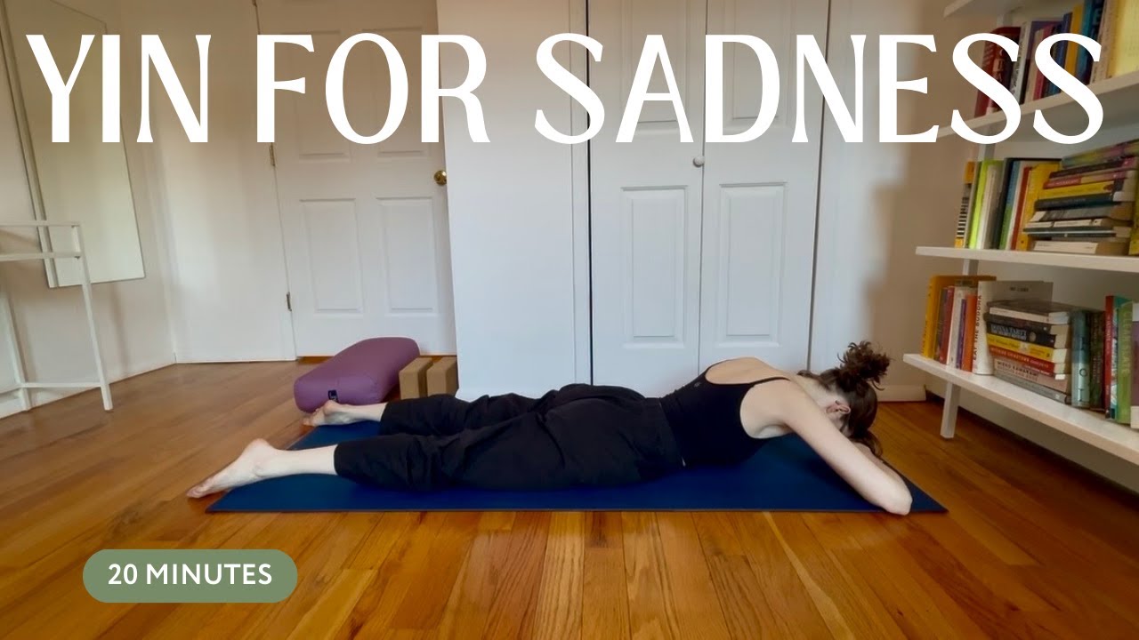 20 минут Инь-йоги для снятия грусти и плохого настроения | Перезагрузка нервной системы