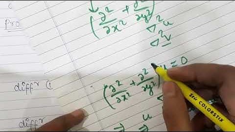 If fz is an analytic function then u & v are harmonic function #analyticfunction