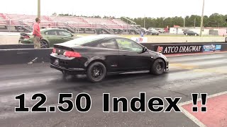 RSX competes in a 12.50 index class!