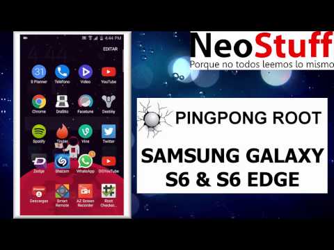 Cómo hacer ROOT Galaxy S6 EDGE y S6 PingPong root