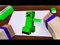 НАРИСОВАЛ КРИПЕРЮГУ 228 ВНУТРИ МАЙНКРАФТА!! - РАСКРАСКА В MINECRAFT