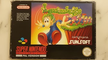 Lemmings | Levels 1 to 5 | Tricky Rating | Super Nintendo Entertainment System