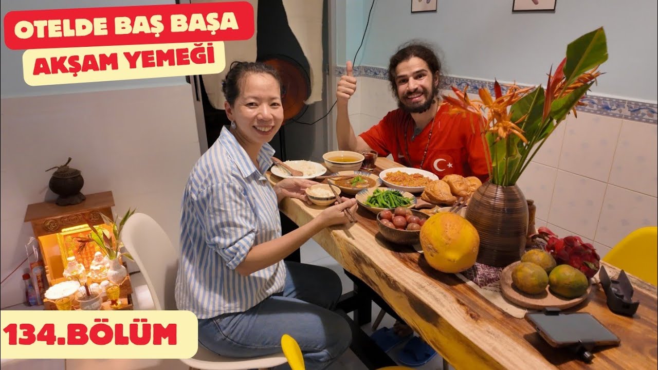 OTEL SAHİBİNE SÜPRİZ YEMEK   ÇOK KÖTÜ KABUSLAR GÖRDÜM | Mekong Deltası Vietnam