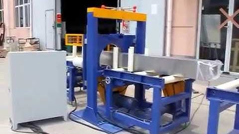 Semiauto stretch orbital wrapping machine  Semiauto estirável orbital wrapping machine