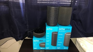 Comparing The Amazon Echo 2nd Gen, Echo Dot 3rd Gen And Echo Plus 2nd Gen Newest 2019 Generations!