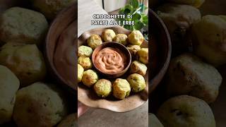 Crocchette di patate alle erbe 🥔