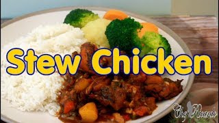 HOW TO COOK THE BEST Stew Chicken FROM CHEF RICARDO cooking shows