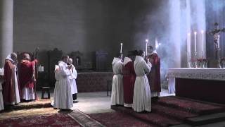 His Eminence Raymond Cardinal Burke Visits Clear Creek Monastery in Oklahom