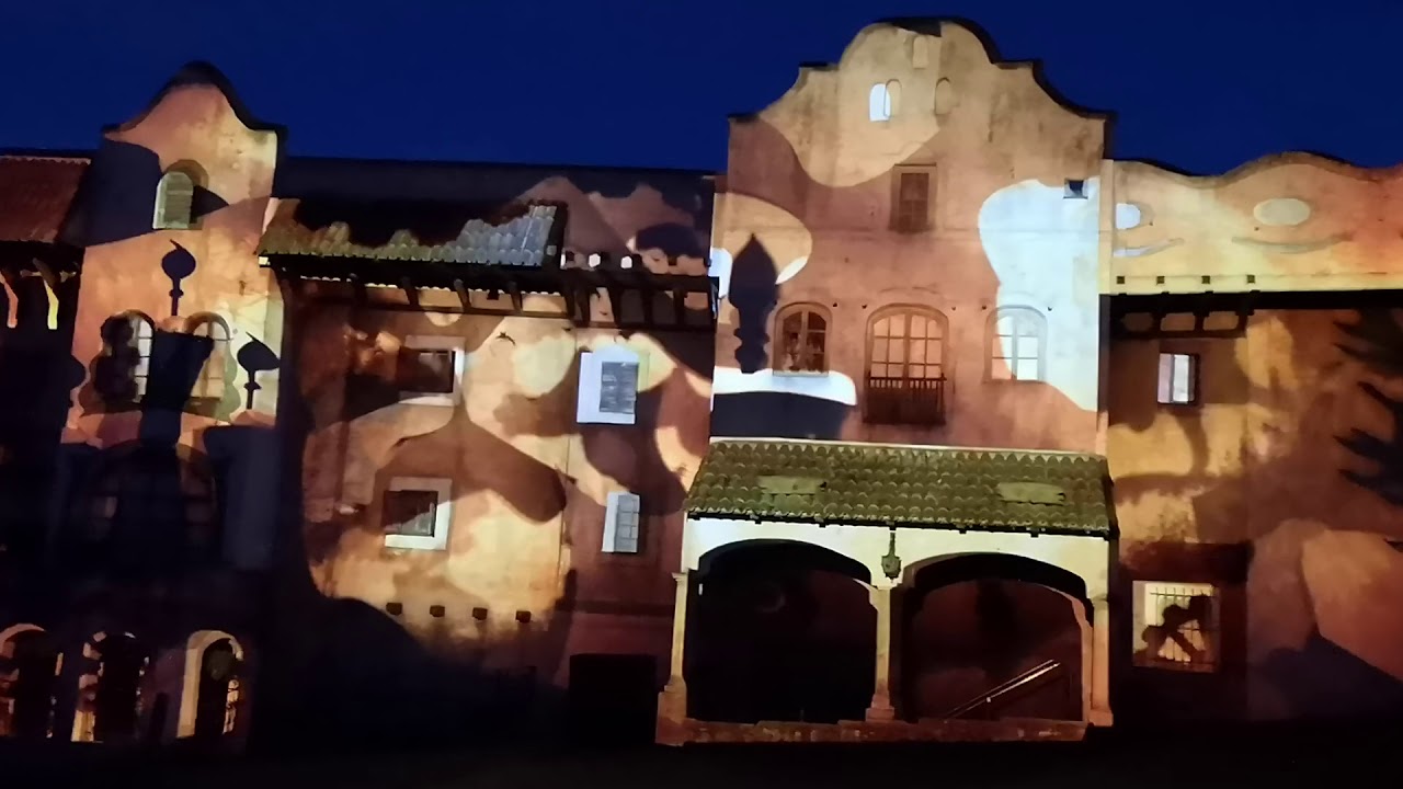 Mapping Show Zeit der Schattenwesen im Hansa Park