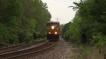 CSX 157 Leads A Short Manifest Through Vandalia, OH - 05/02/2025