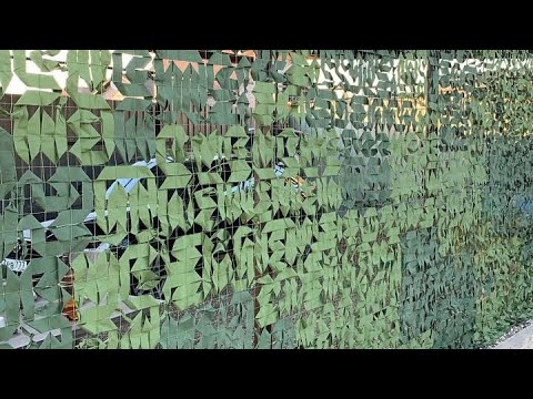 Маскировочная сеть МКТ-2Л (лес) - YouTube