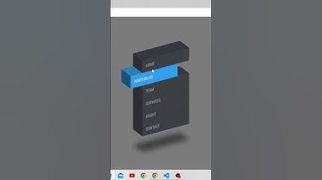 Animated Navbar Menu in Css | #html #css3 #htmlcss #javascript #programming #viral #funny #coder #ui