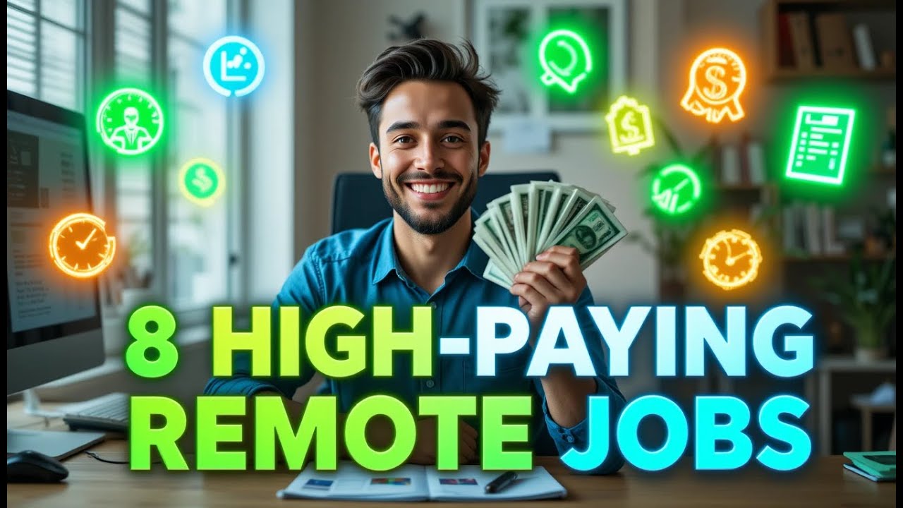8 Surprisingly High-Paying Remote Jobs You Can Land in 2025 - YouTube