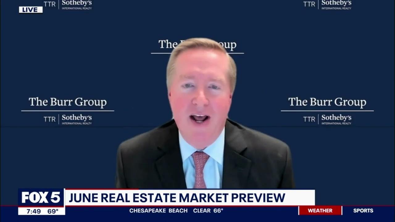 Corey Burr discusses 2022 Summer Real Estate Market on Fox5 News YouTube
