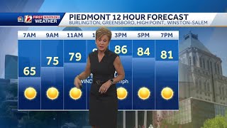 WATCH: Dry and comfortable Wednesday