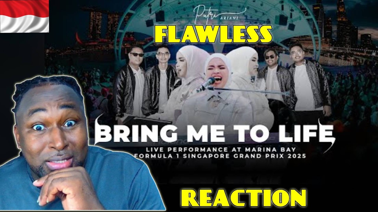 Кавер на песню Putri Ariani | Evanesence - Bring Me To Life (живое выступление на Формуле-1 в Син...