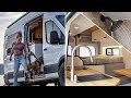 High-End Modern VAN CONVERSION w/ INCREDIBLE NEW Water-Efficient SHOWER System🚿🚐