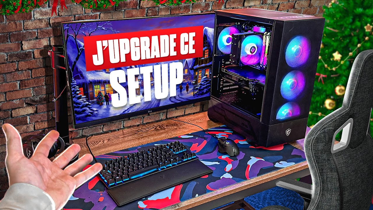J’AMÉLIORE LE SETUP LE PLUS VENDU D’AMAZON ! - YouTube