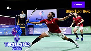 🔴LIVE QUARTER FINAL - Rachel Allessya ROSE/Febi SETIANINGRUM vs HAM/PHAM Thi Khanh - Sea Games 2025