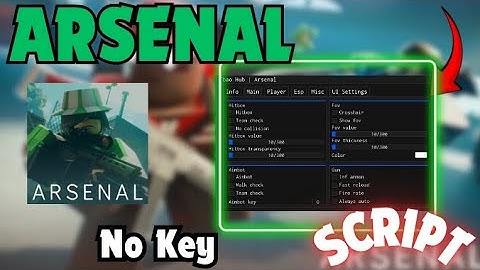 Roblox Arsenal Script / Hack GUI | Aimbot, Silent Aim, Gun Mods, ESP 2025
