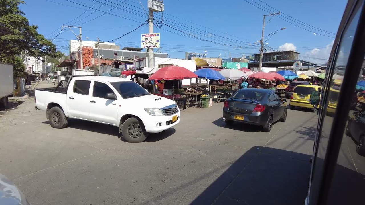 Рынок Базурто - Картахена, Колумбия - ECTV