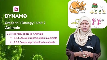 Grade 11 || Biology || Unit 2 || Animals || Part 3 || 2.3 Reproduction in Animals