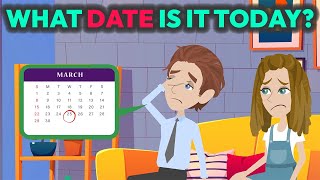 What Date Is It Today? - Talk About The Time - Basic English Conversation Practice