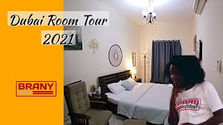 Dubai Travel Vlog | Affordable LUXURY Dubai Room Tour | BRANYTEDDY #Shorts