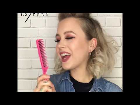 Emily Snips: YS Park Carbon Tail Comb YS-150 and Shark Clips!