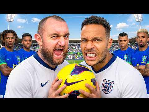 Can We Beat A Team Of Professional Footballers?!