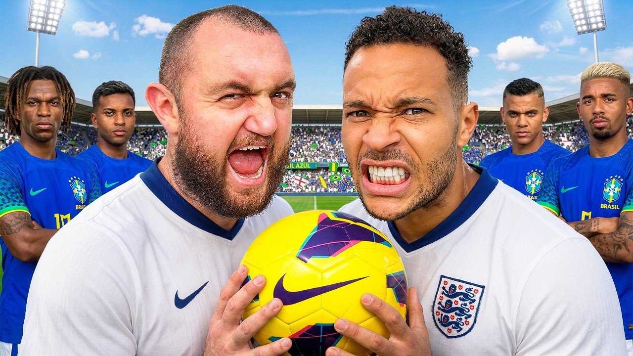 Can We Beat A Team Of Professional Footballers?!