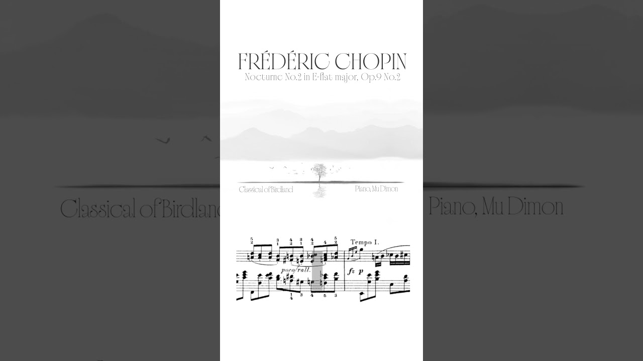 Chopin Nocturne Op.9 No.2 🎹 | Piano & Sheet Music