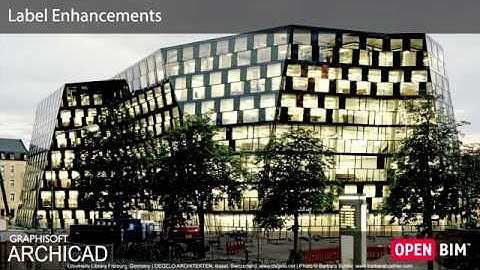 ARCHICAD 22 - Label Enhancements