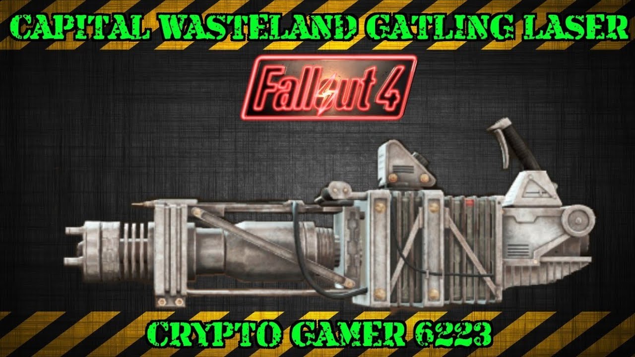Fallout 4 mods fallout 3 gatling laser YouTube