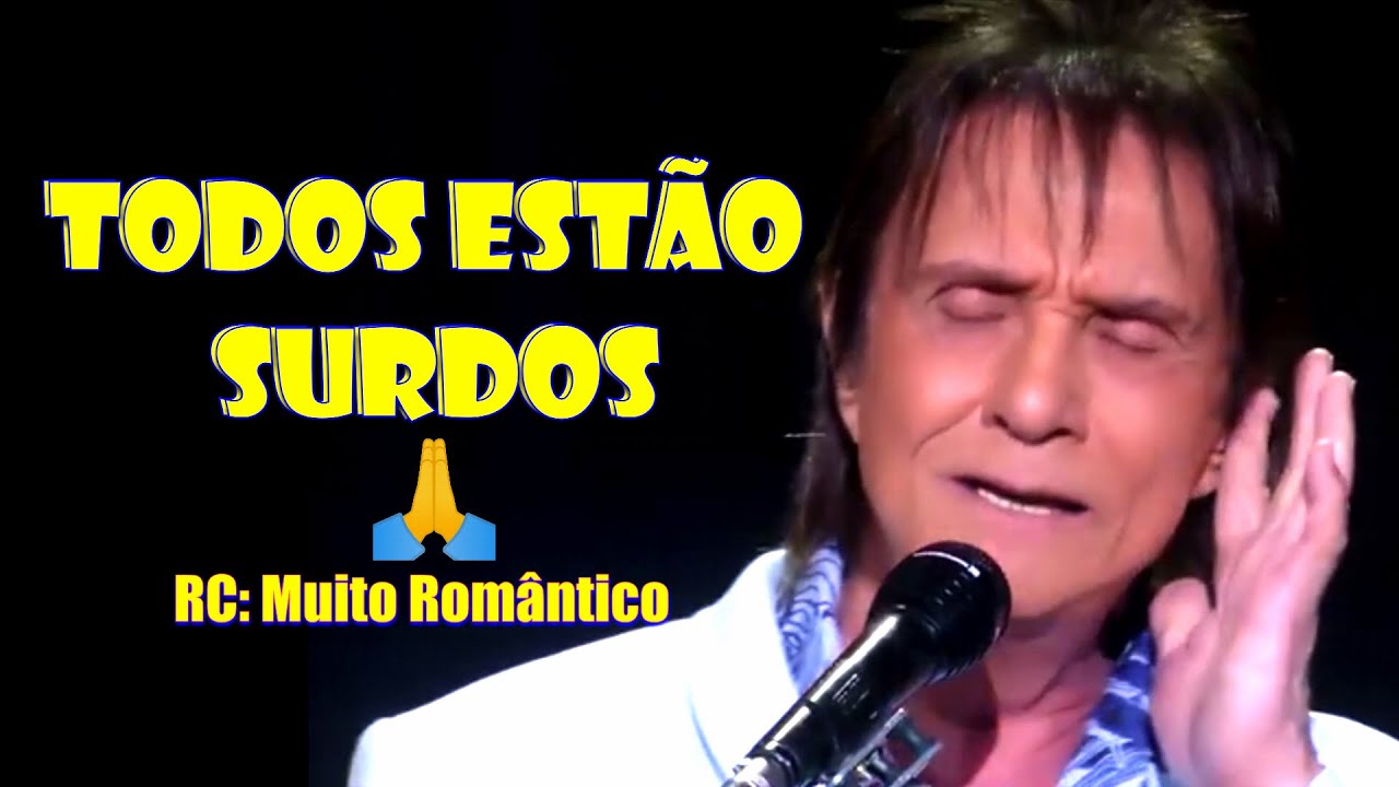 ROBERTO CARLOS - TODOS ESTÃO SURDOS ''Ao Vivo RC Especial 2018'' - 4k ROBERTO CARLOS - TODOS ESTÃO SURDOS ''Ao Vivo RC Especial 2018'' - 4k