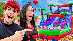 Le REGALO un INFLABLE a Mi CRUSH por su CUMPLEAÑOS!