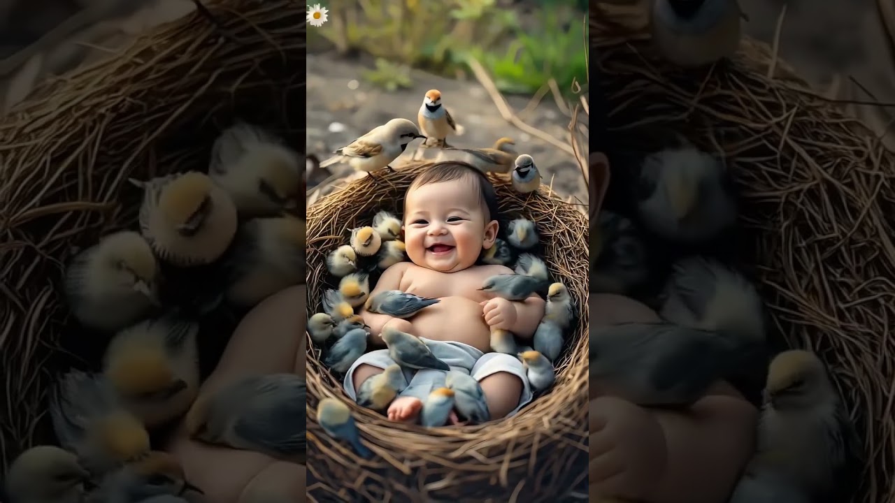 Adorable AI Art: Cute & Funny Baby Moments with Love ❤️