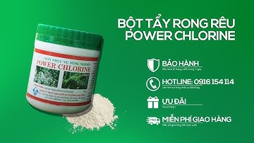 Bột Tẩy Rong Rêu Chỉ Trong 5 Phút, Không Cần Chà Rửa