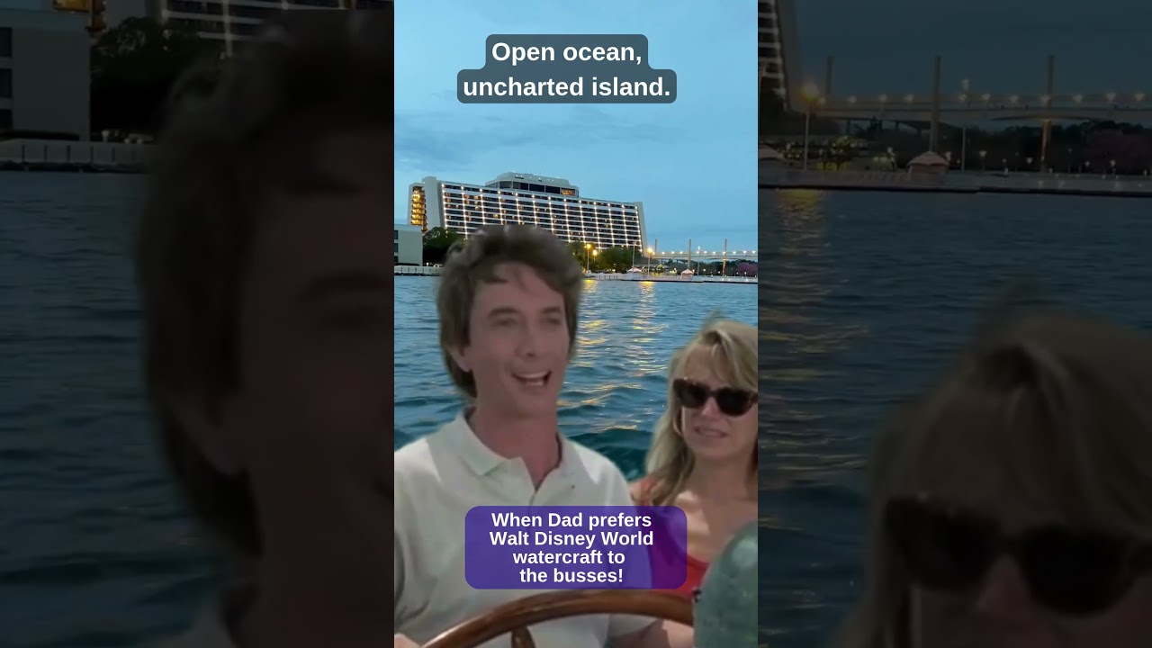 Dad on the open Disney waters! #disney #waltdisneyworld