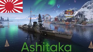 World of Warships Legends premium Battleship Ashitaka