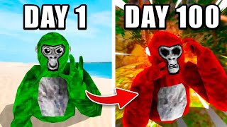I spent 100 DAYS In Gorilla Tag
